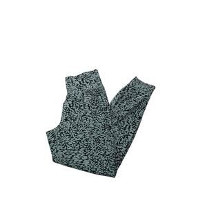 Athleta Salutation Jogger Blue Animal Print Joggers Womens Size Small Athleisure